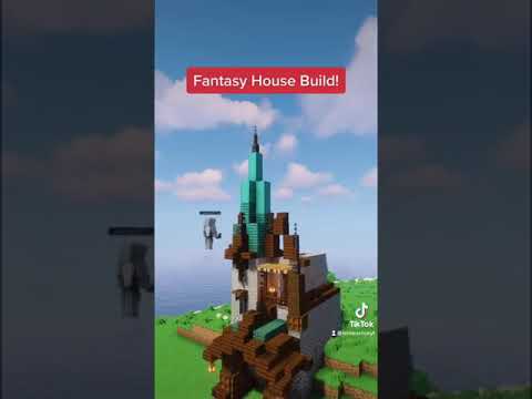 EPIC Minecraft Fantasy House Build!