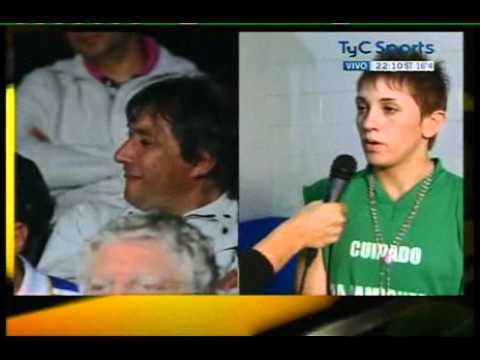 FERNANDA ALEGRE INTERVIEW RING SIDE PRE PACHECO