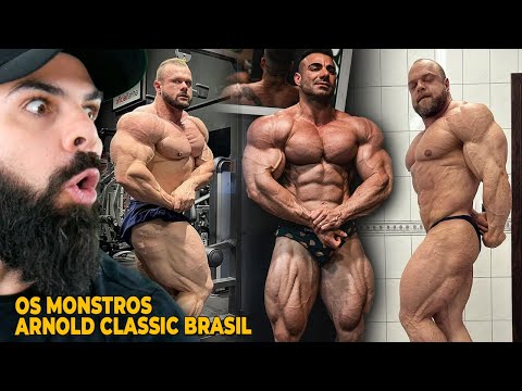 REAGINDO AOS BODYBUILDERS QUE VÃO COMPETIR NO ARNOLD CLASSIC BRASIL 2022