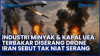 Fasilitas Minyak & Kapal UEA Hancur Diserang Drone, Iran Klaim Tak Berniat Serang Tetangga