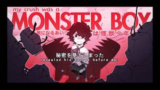 Cover art for my crush was a monster boy