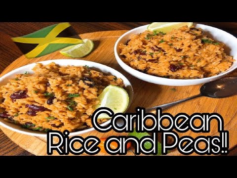 Caribbean Rice and Peas Recipe (SUPER EASY!)