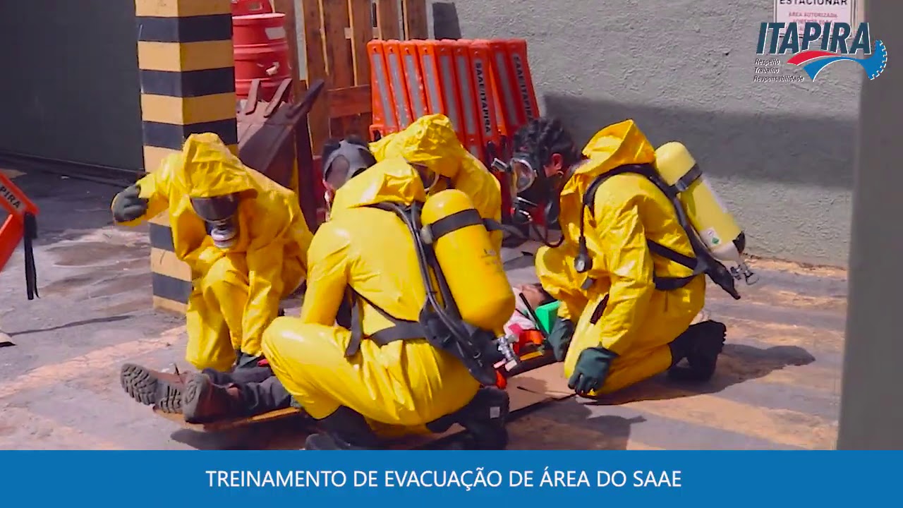 Simulação de Evacuação de Área de Risco do SAAE ITAPIRA | 2019