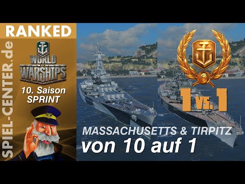 World of Warships: Gewertete Gefechte SPRINT 1 vs. 1 [ von 10 auf 1 ]