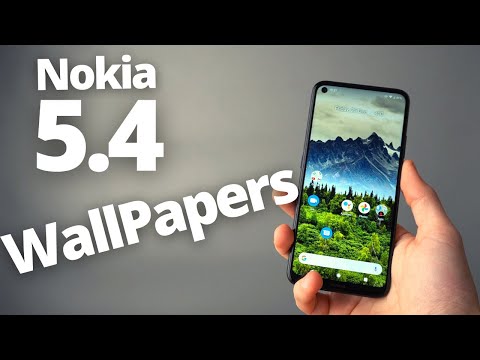 Nokia 5.4 : How to Change Wallpapers / Screen Background or Theme