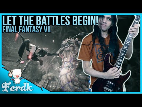 FINAL FANTASY VII "Let the Battles Begin!" | Symphonic Metal Guitar Cover by Ferdk