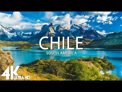 FLYING OVER CHILE (4K UHD) - Relaxing Music Along With Beautiful Nature Videos - 4K Video Ultra