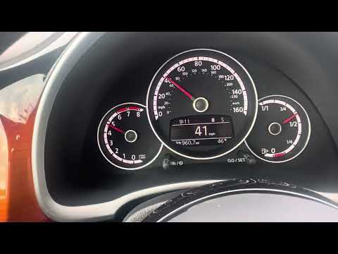 2013 VW Beetle 2.5L 0-60