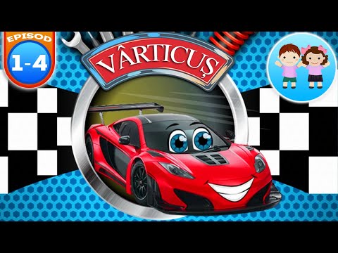 Colectie Desene pentru Copii - Varticus Masina de Curse - Copilasi Dragalasi