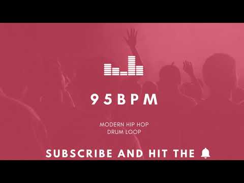 Modern Hip Hop Drum Loop 95 BPM | Practice Tool + Free Download