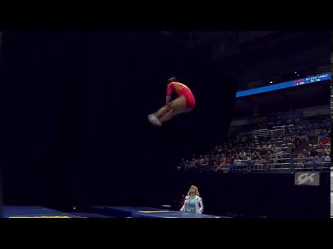 Hally Piontek - Double Mini Final Pass 1 - 2017 USA Gymnastics Championships