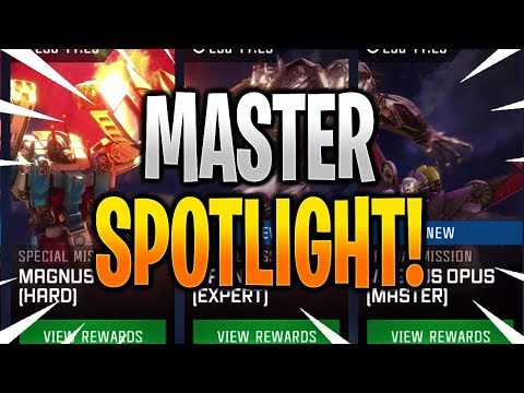 *NEW* MASTER SPOTLIGHT CHAPTER 1! - Transformers: Forged To Fight