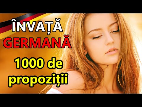 🇷🇴 🇩🇪 1000 Propoziții în Germană în 20 Zile  - Ziua 2