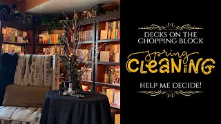 Decks on the chopping block - Help me decide #springcleaningwithrachele Week #3