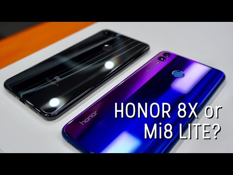Honor 8X vs. Mi 8 Lite: Does LITE mean Less?