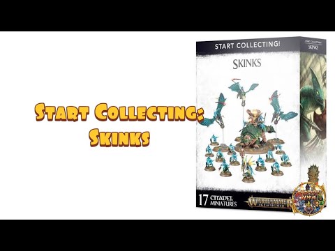 Start Collecting Age of Sigmar 3rd Edition: Skinks