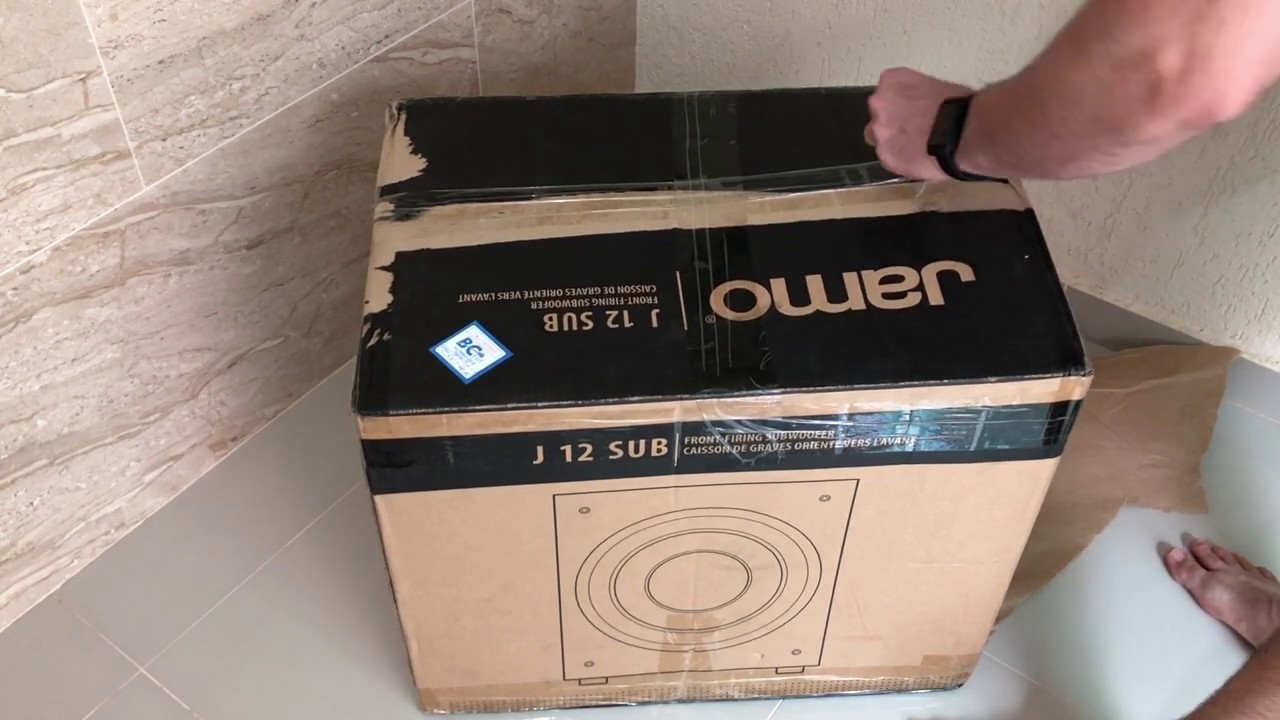 video Loa subwoofer Jamo J 12 SUB chính hãng 0