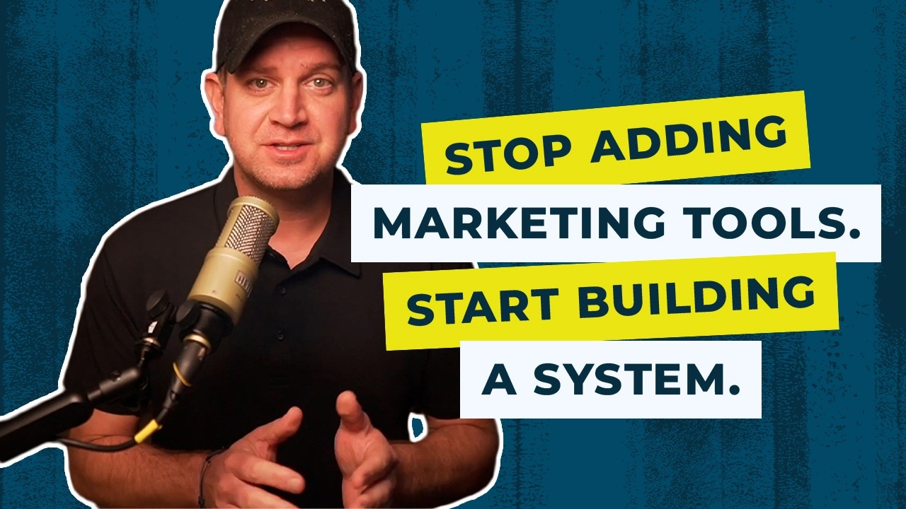Stop adding marketing tools. Start building a system.