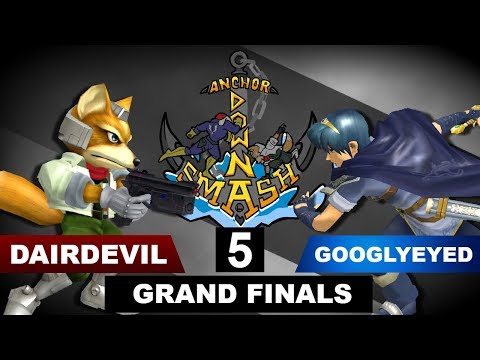 ADS5 - Melee Singles - DairDevil (Fox) VS Googlyeyed (Marth) - Grand Finals