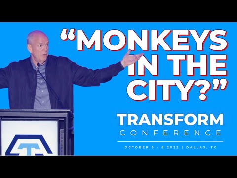 "Monkeys in the City" - Jamie Winship Keynote Transform Conference 2022