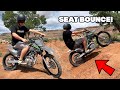 Going FULL SEND On KLX 140 Dirt Bike