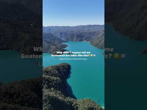 Laguna brava in Huehuetenango is so beautiful it feels unreal! #huehue #guatemalatravel #guate