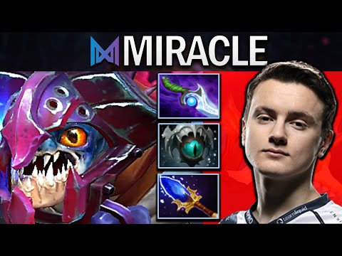 Slark Dota 2 7.32 Gameplay Nigma.Miracle with Aghanims - Skadi - Diffusal #dota2 #dota2gameplay