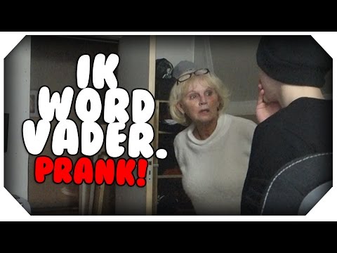 MIJN OMA PRANKEN - IK WORD VADER PRANK!