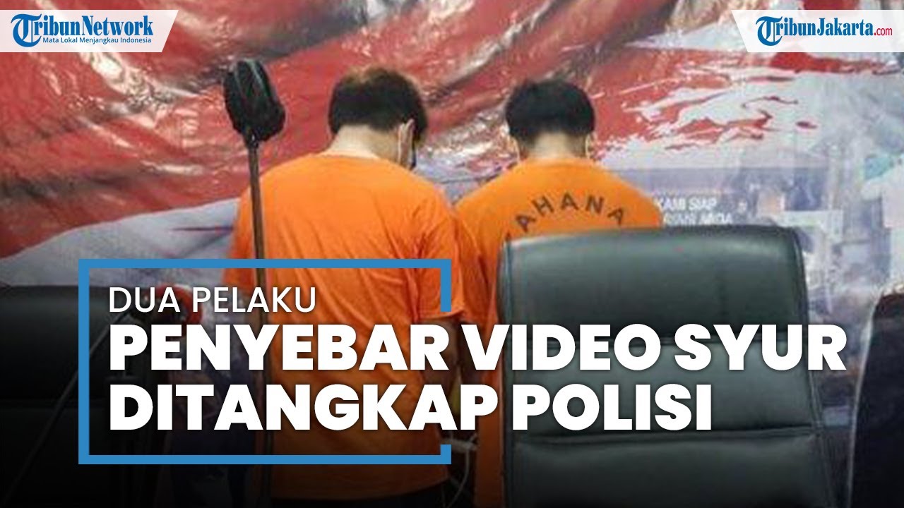 Dua Tersangka Penyebar Video Asusila Mirip Gabriella Larasati Ditangkap,  Bermodal Video Gratisan - Tribun Video