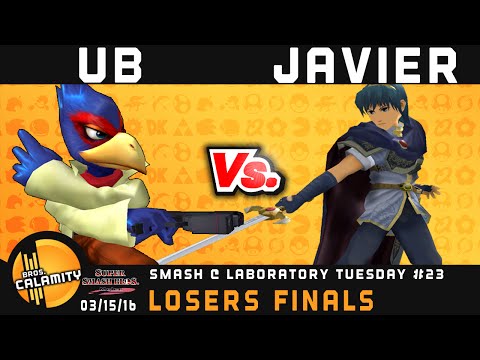 S@LT #23 | Javier (Marth, Samus) vs Unexplained Bacon (Falco) - Losers Finals - SSBM