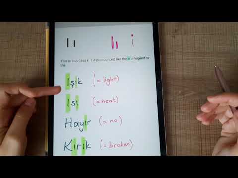 Consonants in Turkish alphabet - 2