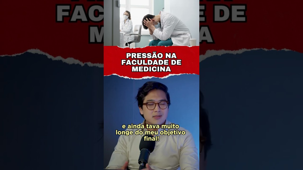 Pressão na faculdade de medicina #shorts