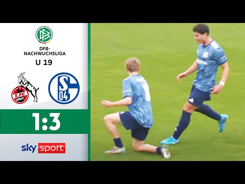 Knappenschmiede setzt sich durch! | 1. FC Köln U 19 - FC Schalke 04 U 19 | U 19-DFB-Nachwuchsliga