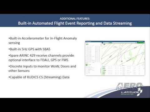 Aero-TV: Latitude Technologies - AEA 2015 New Product Introduction
