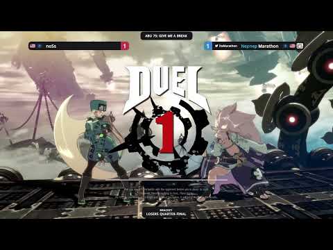 ABU 75: Give me a Break - noSs (Millia) Vs. Marathon (Baiken) - GGST