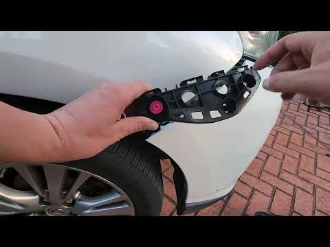 Fix Front Bumper Falling off Vehicle | 2013 RX350 DIY Repair