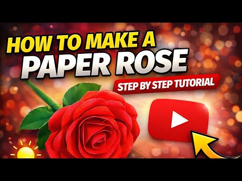 How to make paper flower craft step by step||diy flower craft #viralvideo 