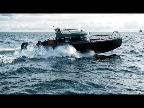 Алюминиевый катер XO EXPLR 10 S+ (XO 270) | Серия Black Edition