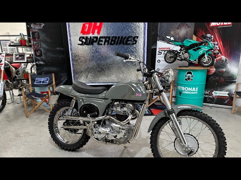 1967 Triumph Rickman Mark 3  Metisse Desert Racer Steve Mcqueen 20 miles PX SWAP @dhsuperbikes