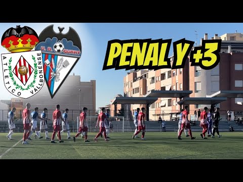 El UD QUART de POBLET mira ARRIBA👆 | At.Vallbonense 0-1 UD Quart de Poblet (J4 Primera FFCV)