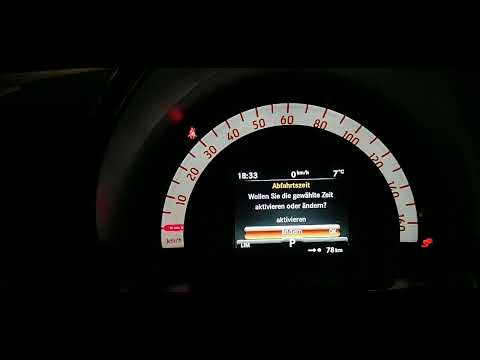 SMART EQ 453 Heizung beim Laden aktivieren