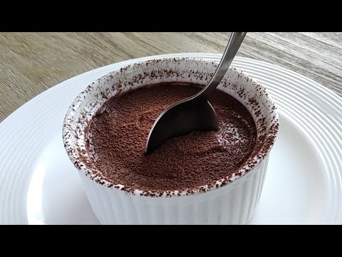 Yogurt Chocolate Mousse 2-Ingredient | Noko's Kitchen