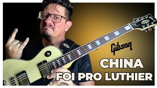 GIBSON CHINESA VEIO DO LUTHIER - ANIMAL!!!