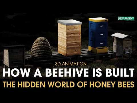 How a Beehive Is Built – The Hidden World of Honey Bees