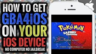 How To Get  Emulator on iOS 9 FREE - GBA4iOS