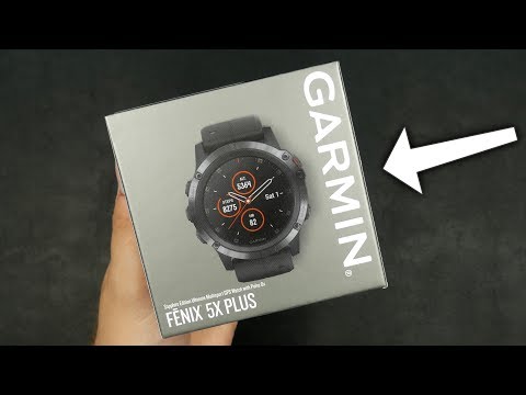 Garmin Fenix 5X Plus - Unboxing & Setup