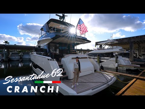 CRANCHI Sessantadue 62 Walkthrough | Italian Masterpiece | InterMarine • Erin Galka #cranchi62