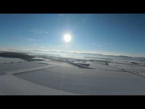 DJI Oberg - sunny winter Brockenblick 4K