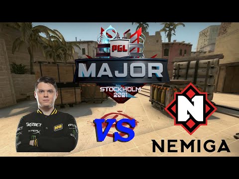 CSGO POV Electronic  (Na`Vi) vs Nemiga / mirage / StarLadder CIS RMR 2021